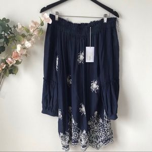 NWT Misa Los Angeles Maral off the shoulder dress